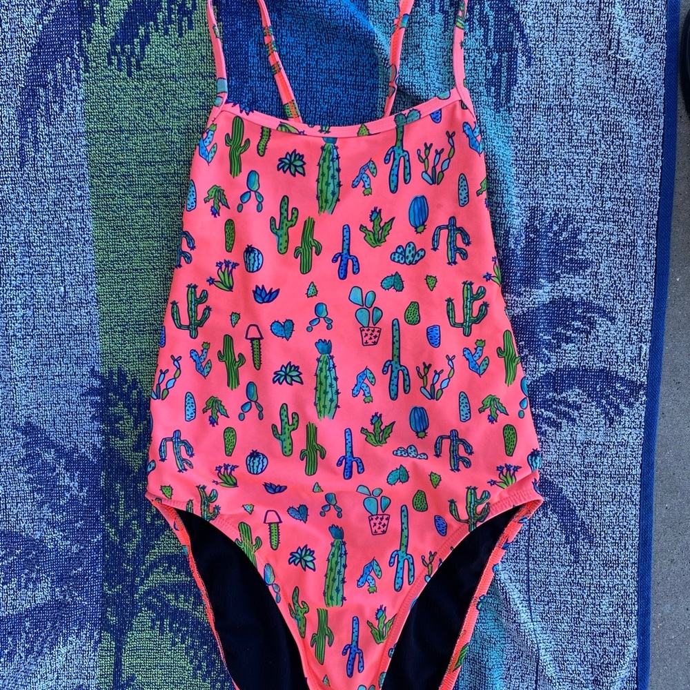 Rare jolyn Brandon Joshua tree one piece swimsuit